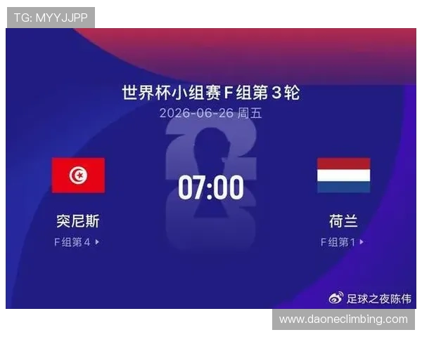 世界杯突尼斯荷兰比赛前瞻：双方阵容分析与比赛预测北京时间全场直播信息